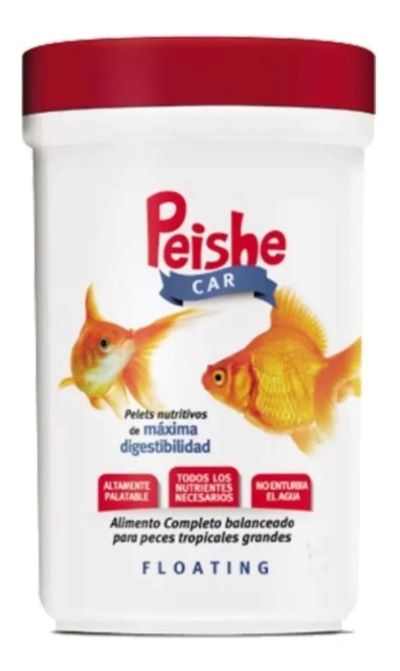 Alimento Shulet Peishe 100g Gránulos Flote Peces Agua Fría
