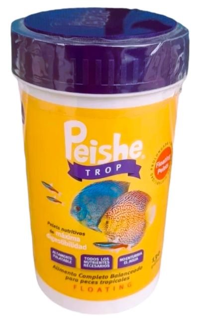 Alimento Peishe Tropical 130gr Pelets Peces
