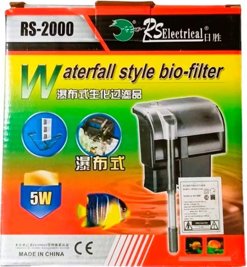 Filtro Mochila Cascada RS-2000 800 L/H