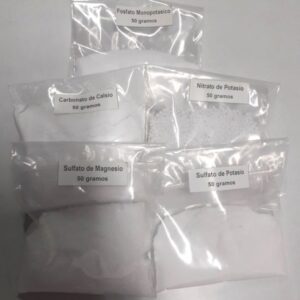 Fertilizantes Acuarios, Hidroponia, Indoor Abonos en Polvo 100 gr.