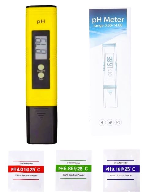 Medidor de pH Digital Autocalibre con Estuche